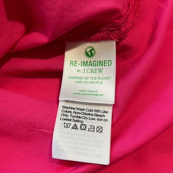 J. Crew, Pink, Long Sleeve, 100% Cotton, Button Down Top, Size 6 - Picture 5 of 7